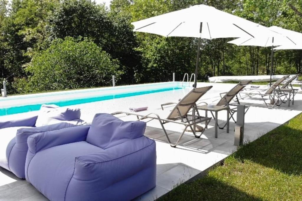 Luxury Villa Cetiri Hrasta Pican Luaran gambar