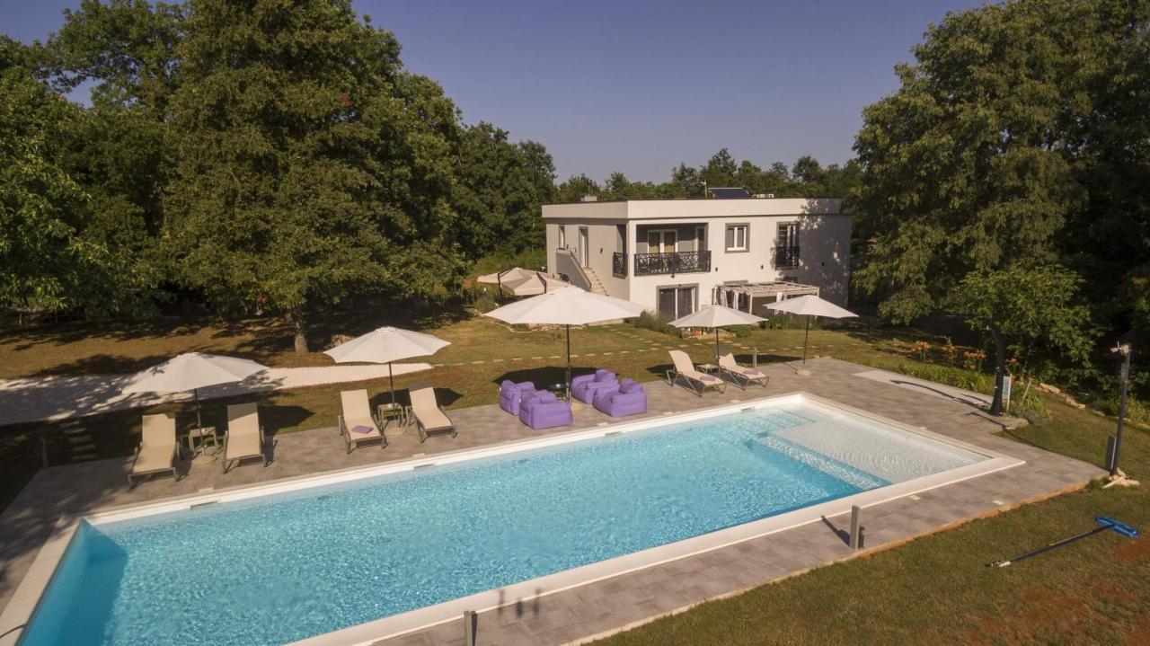 Luxury Villa Cetiri Hrasta Pican Luaran gambar