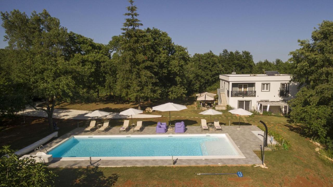 Luxury Villa Cetiri Hrasta Pican Luaran gambar