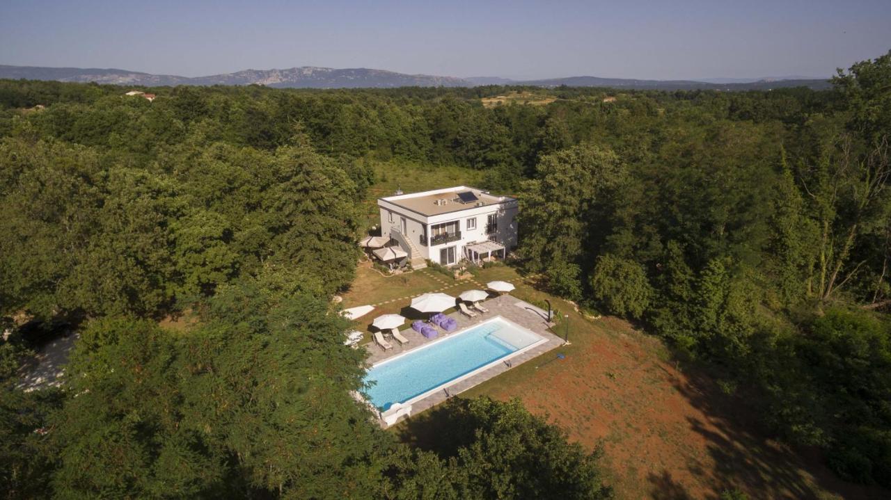 Luxury Villa Cetiri Hrasta Pican Luaran gambar